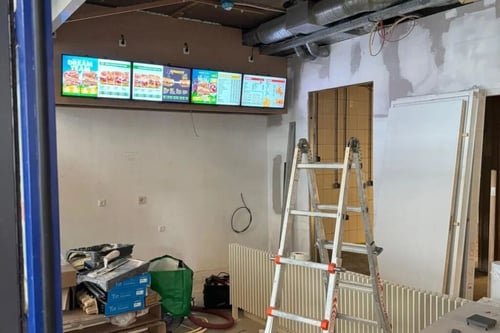 narrowcasting installatie broodjeszaak narrowcasting installatie broodjeszaak