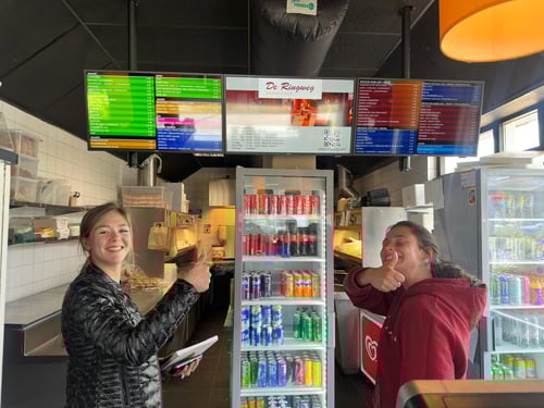 Horeca installatie spark narrowcasting Horeca installatie spark narrowcasting