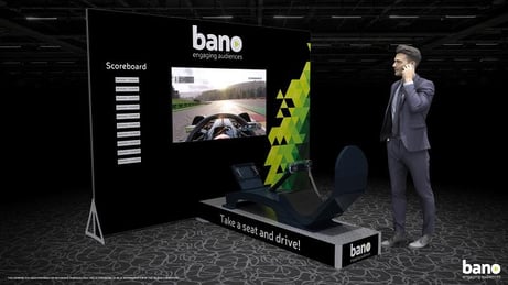 Bano playseat tradeshow